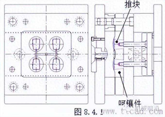 模具的推块脱模要点总结