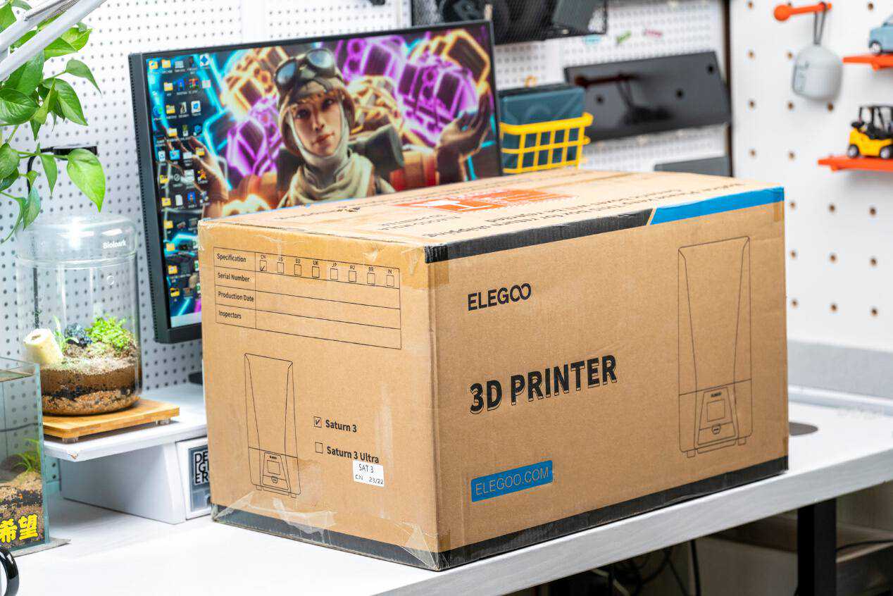 为了老头环雕塑连肝48小时，ELEGOO Saturn 3 光固化 3D 打印机评测